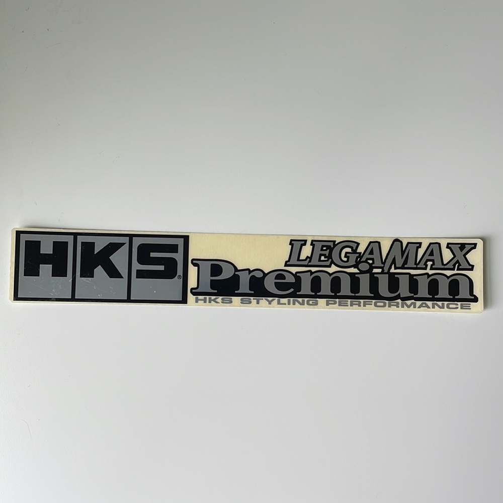 genuine HKS Japan exhaust legamax car sticker